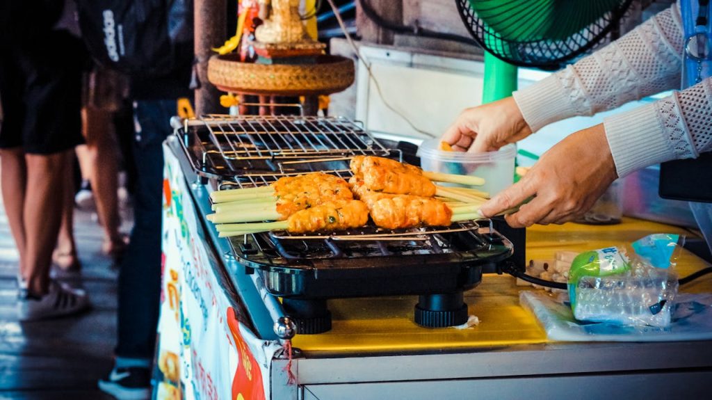 cuisson-au-barbecue-electrique