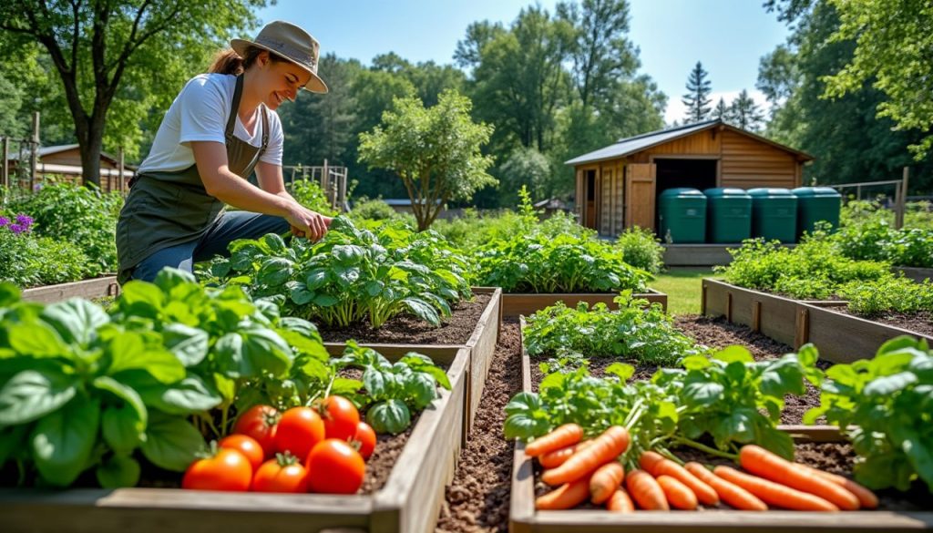découvrez comment aménager facilement votre potager en permaculture grâce à ce guide pratique pour débutants : étapes essentielles, conseils et astuces pour cultiver sans effort, dans le respect de la nature.