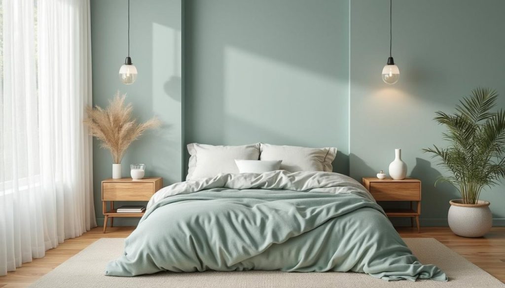découvrez comment choisir et harmoniser les couleurs dans une chambre pour créer une ambiance apaisante qui favorise un sommeil réparateur.
