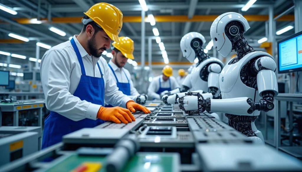 découvrez comment la robotique collaborative transforme les usines modernes en améliorant l'efficacité, la sécurité et la productivité grâce à une collaboration innovante entre humains et robots.