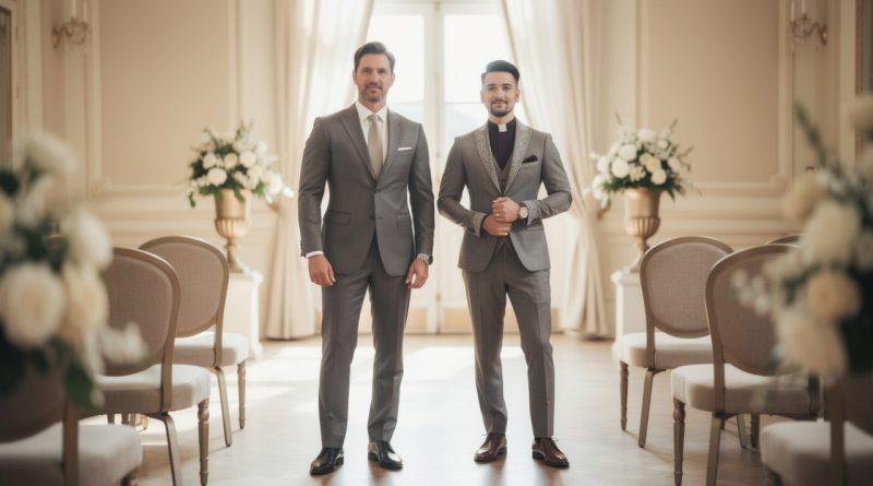 découvrez nos conseils pour choisir un costume parfaitement adapté à un mariage civil ou religieux, alliant élégance et respect des traditions.