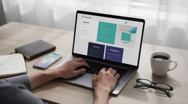 découvrez comment créer un portfolio en ligne efficace pour mettre en valeur votre parcours professionnel et attirer l'attention des recruteurs.