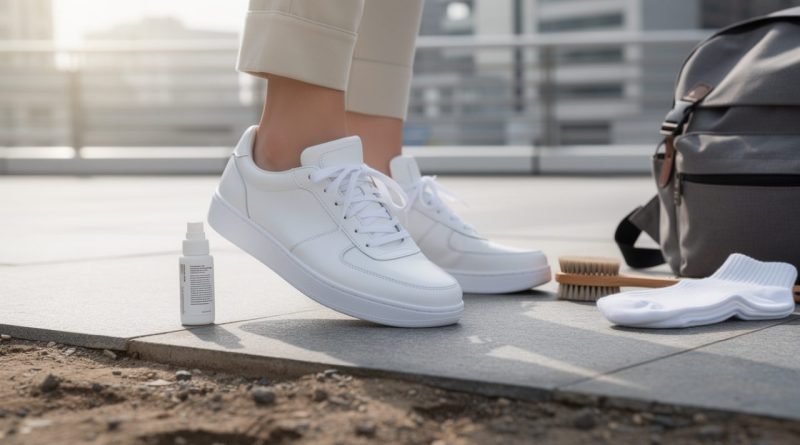 découvrez nos conseils pratiques pour porter vos baskets blanches tout en les protégeant et en évitant qu'elles ne s'abîment rapidement.