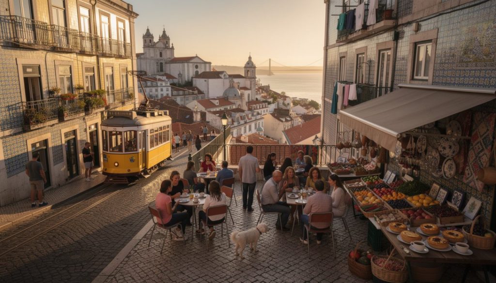 explorez lisbonne et ses quartiers typiques pour découvrir la richesse culturelle et l'histoire unique de la capitale portugaise.