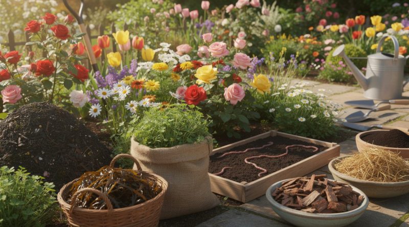 découvrez les meilleurs engrais naturels pour entretenir un jardin fleuri sain et luxuriant, avec des conseils pratiques pour favoriser la croissance de vos plantes tout en respectant l'environnement.