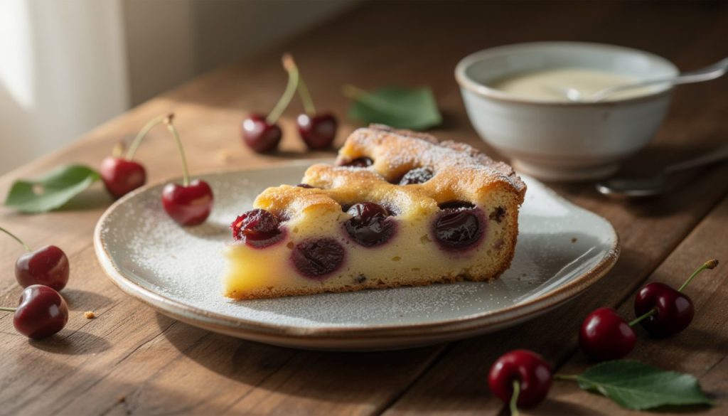 découvrez notre recette maison de clafoutis aux cerises, un dessert fondant et léger parfait pour toutes les occasions. facile à préparer et délicieux, il ravira vos papilles.