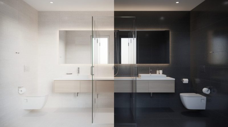 découvrez comment choisir entre un carrelage clair ou foncé pour votre salle de bain afin d'agrandir visuellement l'espace et créer une ambiance harmonieuse et lumineuse.