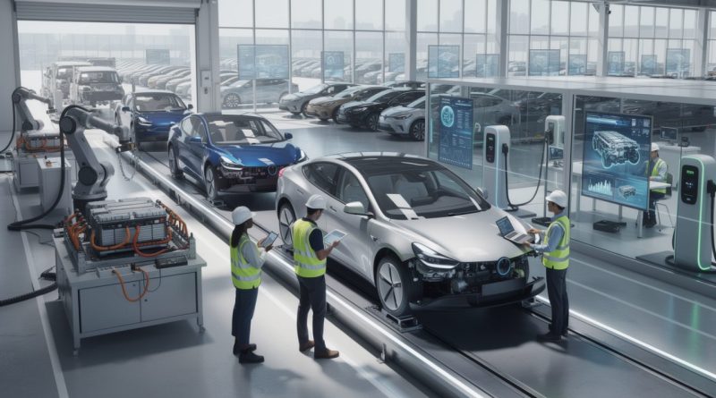 découvrez comment l'industrie automobile évolue avec la généralisation des véhicules électriques, révolutionnant la mobilité et réduisant l'empreinte carbone.