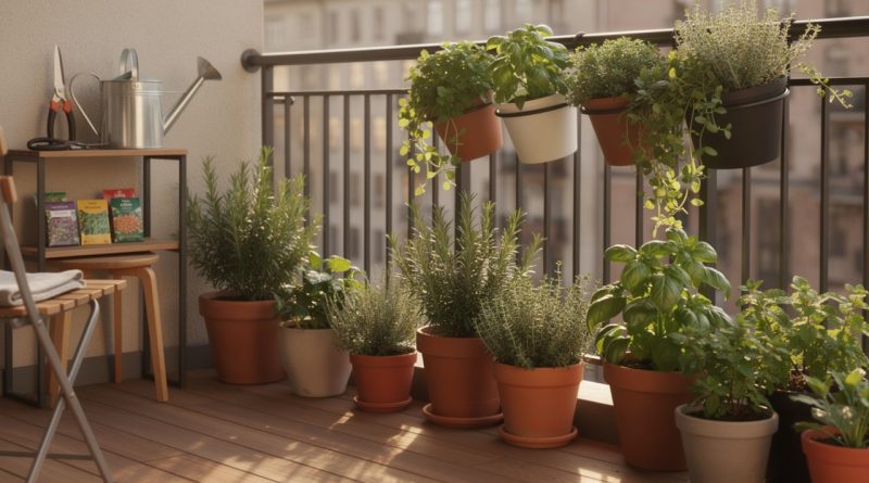 découvrez comment créer facilement un jardin aromatique sur votre balcon avec nos astuces pratiques, conçues spécialement pour les débutants vivant en milieu urbain.