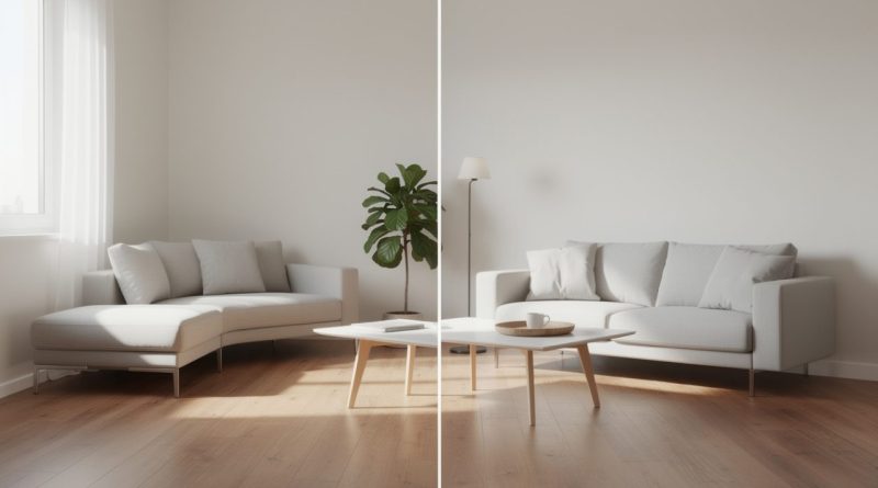 découvrez quel type de canapé, d’angle ou droit, est le mieux adapté pour optimiser l’espace et le confort dans un petit salon.