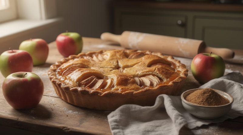 découvrez notre recette maison de tarte aux pommes rustique façon grand-mère, simple et savoureuse, pour un dessert authentique et réconfortant.