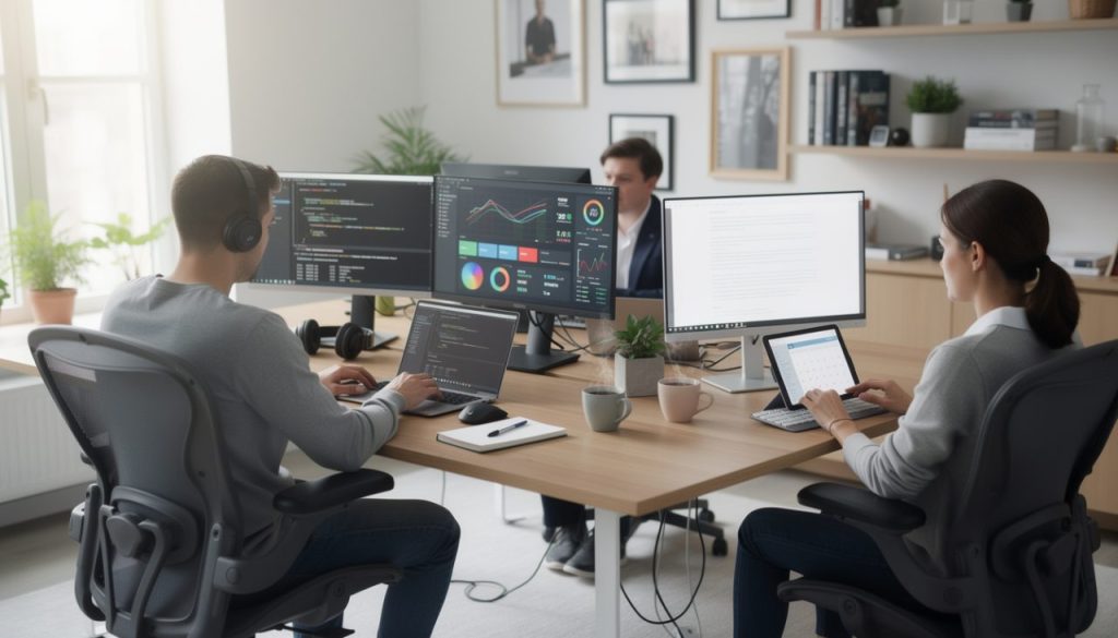 découvrez quels emplois à distance offrent les meilleures perspectives d'évolution et de rémunération pour réussir votre carrière en télétravail.