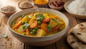 découvrez une recette facile et savoureuse de curry de légumes maison, riche en épices indiennes authentiques pour un repas sain et parfumé.